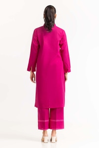 UAE -Dyed Cambric Screen Printed Shirt With Trouser IPW-23-79