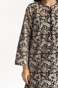 UAE -Lawn Gold Printed Shirt IUSTK-260
