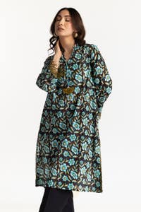 UAE-Lawn Printed Shirt IUSTK-274