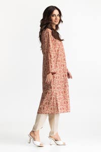 UAE -Lawn Lacqure Printed Shirt IUSTK-279