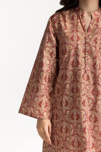 UAE -Lawn Lacqure Printed Shirt IUSTK-279
