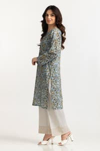 UAE -Lawn Printed Shirt IUSTK-282