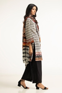 UAE -3PC Lawn Printed Suit IUSTKSD-100