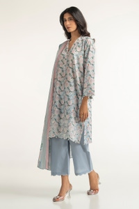 UAE -3PC Lawn Embroidered Suit IUSTKSD-133