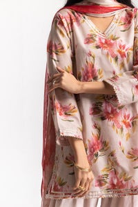 UAE -3PC Lawn Printed Suit IUSTKSD-14