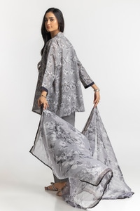 UAE -3PC Lawn Printed Suit IUSTKSD-19