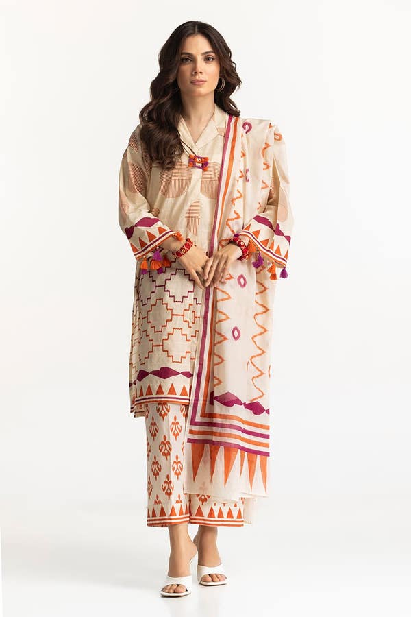UAE -3PC Jacquard Suit IUSTKSD-204