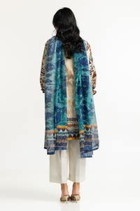 UAE -3PC Lawn Printed Suit IUSTKSD-208