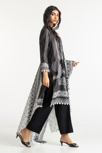 UAE -3PC Lawn Printed Suit IUSTKSD-235