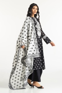 UAE-3 Piece Jacquard Embroidered Suit IUSTKSD-257