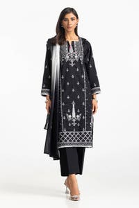 UAE -3 Piece Jacquard Embroidered Suit IUSTKSD-271