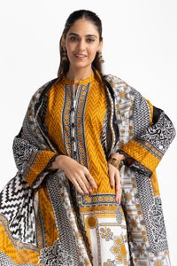 UAE -3 Piece Lawn Printed Suit IUSTKSD-289