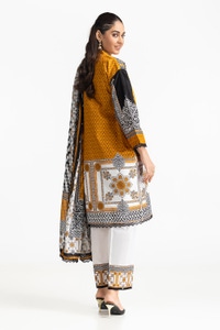 UAE -3 Piece Lawn Printed Suit IUSTKSD-289