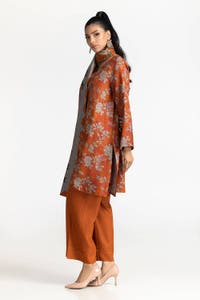 UAE -3 Piece Dhanak Printed Suit IUSTKSD-321