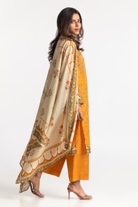 UAE -3PC Lawn Embroidered Suit IUSTKSD-32