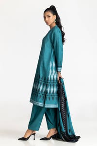 UAE-3 Piece Jacquard Suit IUSTKSD-331
