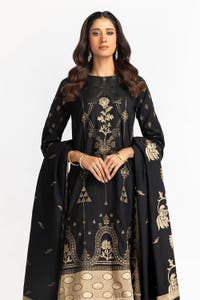 UAE-3 Piece Jacquard Suit IUSTKSD-346