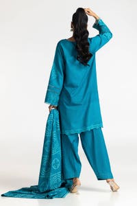UAE-3 Piece Jacquard Suit IUSTKSD-349