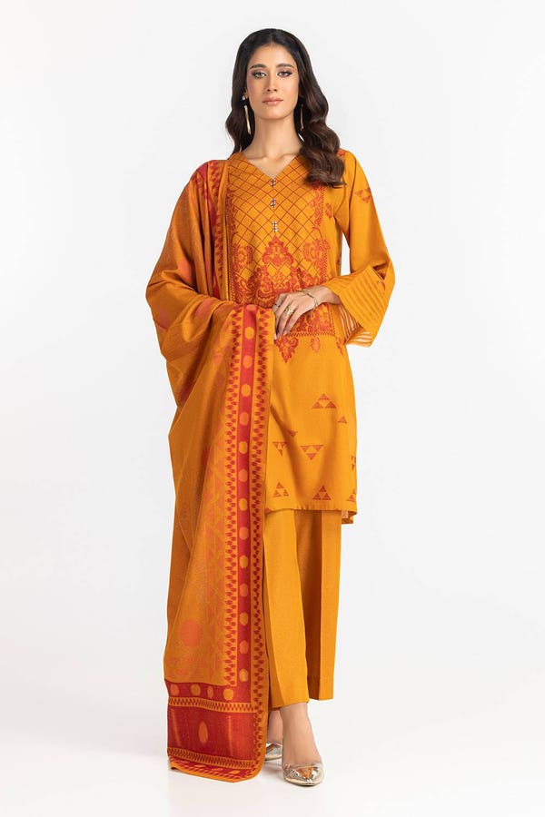 UAE-3 Piece Jacquard Suit IUSTKSD-350