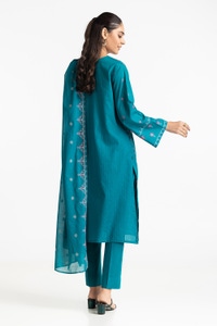 UAE -3 Piece Jacquard Embroidered Suit IUSTKSD-351