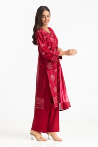 UAE -3 Piece Jacquard Embroidered Suit IUSTKSD-354