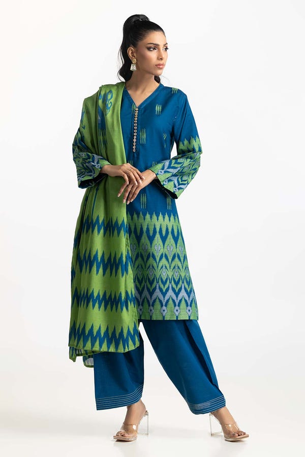 UAE -3 Piece Jacquard Suit IUSTKSD-360