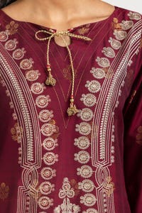 UAE-3 Piece Jacquard Embroidered Suit IUSTKSD-367
