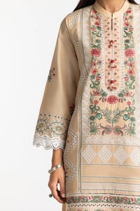 UAE-3 Piece Schiffli Embroidered Lawn Suit IUSTKSD-380