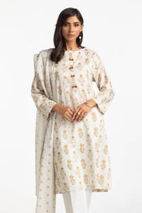 UAE -3 Piece Lawn Printed Suit IUSTKSD-384