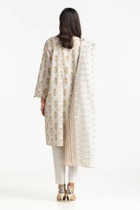 UAE -3 Piece Lawn Printed Suit IUSTKSD-384