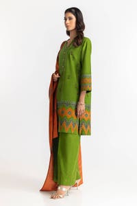 UAE-3 Piece Jacquard Suit IUSTKSD-389