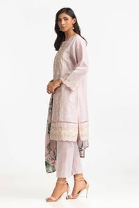 UAE-3 Piece Schiffli Embroidered Lawn Suit IUSTKSD-390