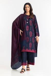 UAE-3 Piece Jacquard Suit IUSTKSD-396