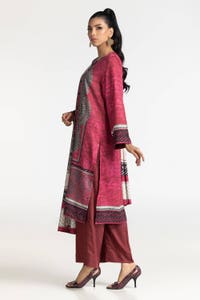 UAE -3 Piece Cotail Printed Suit IUSTKSD-425