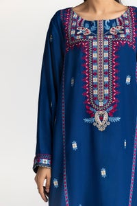 UAE-3 Piece Karandi Embroidered Suit IUSTKSD-441