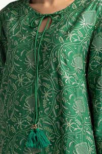 UAE -3 Piece Cotail Embroidered Suit IUSTKSD-449