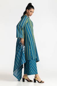UAE-3 Piece Jacquard Embroidered Suit IUSTKSD-450