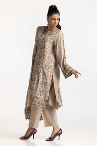 UAE -3 Piece Acrylic Embroidered Suit IUSTKSD-456