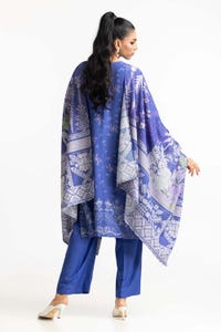 UAE -3 Piece Karandi Printed Suit IUSTKSD-473