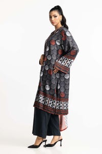 UAE -3 Piece Cotail Printed Suit IUSTKSD-490