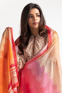 UAE-3 Piece Lawn Printed Suit IUSTKSD-51