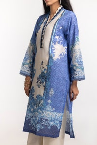 UAE-3 Piece Lawn Printed Suit IUSTKSD-59