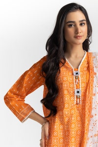 UAE -3PC Lawn Printed Suit IUSTKSD-66