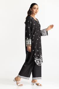 UAE -Lawn Embroidered Shirt And Trouser IUSTTS-140