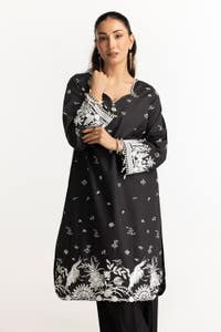 UAE -Lawn Embroidered Shirt And Trouser IUSTTS-140