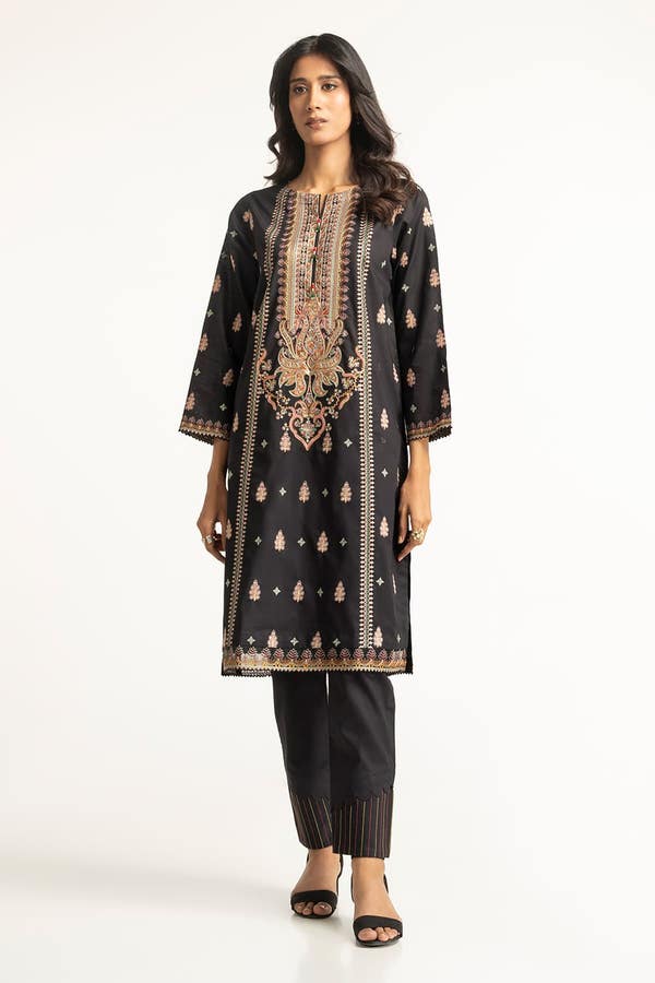 UAE-Lawn Embroidered Shirt And Trouser IUSTTS-145