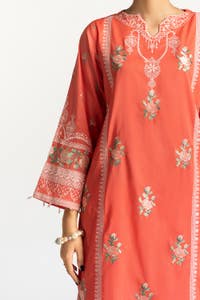UAE -Lawn Embroidered Shirt And Tulip Shalwar IUSTTS-170
