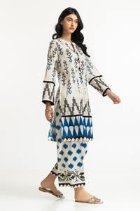 UAE-Jacquard Shirt And Printed Trouser IUSTTS-187