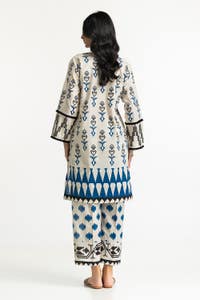 UAE-Jacquard Shirt And Printed Trouser IUSTTS-187