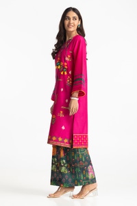 UAE-Lawn Embroidered Shirt With Printed Trouser IUSTTS-287